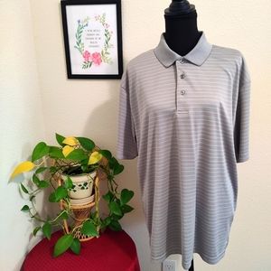 Ben Hogan Size XL Gray Collared Polo Shirt